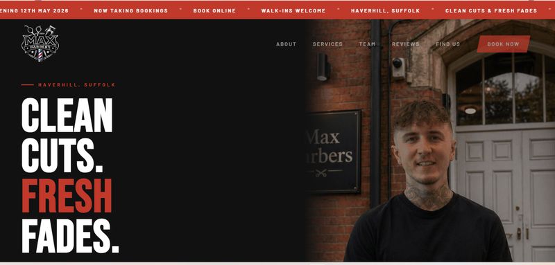 Max Barbers Website